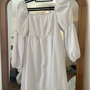 White Engagement Dress